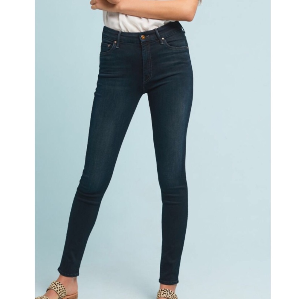 MOTHER The Looker High-Rise Skinny Jeans